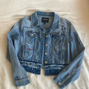 Buffalo distressed denim jacket